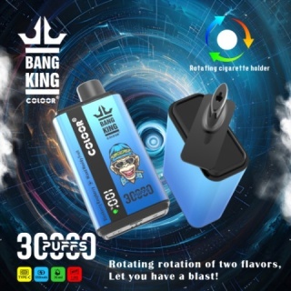 Bang King Jednorazowy e-papieros 30000 Buchów o smaku BLUEBERRY RASPBERRY/ MIXED FRUIT 36ml