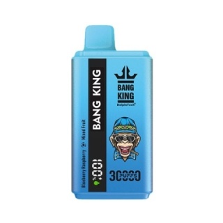 Bang King Jednorazowy e-papieros 30000 Buchów o smaku BLUEBERRY RASPBERRY/ MIXED FRUIT 36ml
