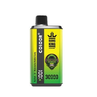 Bang King Jednorazowy e-papieros 30000 Buchów o smaku RED BULL / WATERMELON BUBBLE CANDY 36 ml