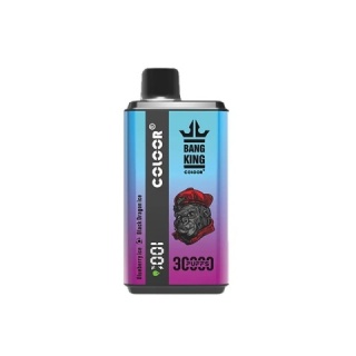 Bang King Jednorazowy e-papieros 30000 Buchów o smaku WATERMELON ICE / BLUEBERRY MINT 36 ml