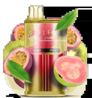 E-papier Watermelon Sour Peachosy ELFBAR BC20000 Kiwi Passion Fruit Guava