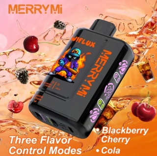 E-papieros MerryMI 24000 Wiflux Blackberry/Cherry Cola