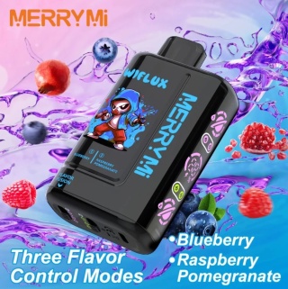 E-papieros MerryMI 24000 Wiflux Blueberry/Raspberry Pomegranate