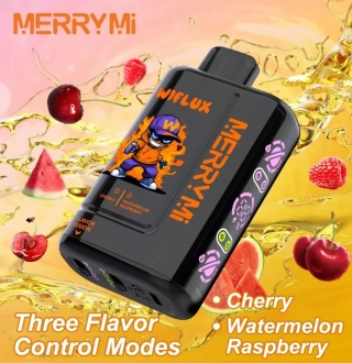 E-papieros MerryMI 24000 Wiflux Cherry Watermelon/Raspberry