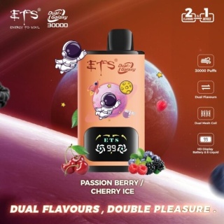 E-papierosy ETS Dual Galaxy 30000 Juicy Peach/Double Apple