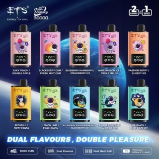 E-papierosy ETS Dual Galaxy 30000 E-papierosy ETS Dual Galaxy 30000 Passion Berry/Cherry Ice
